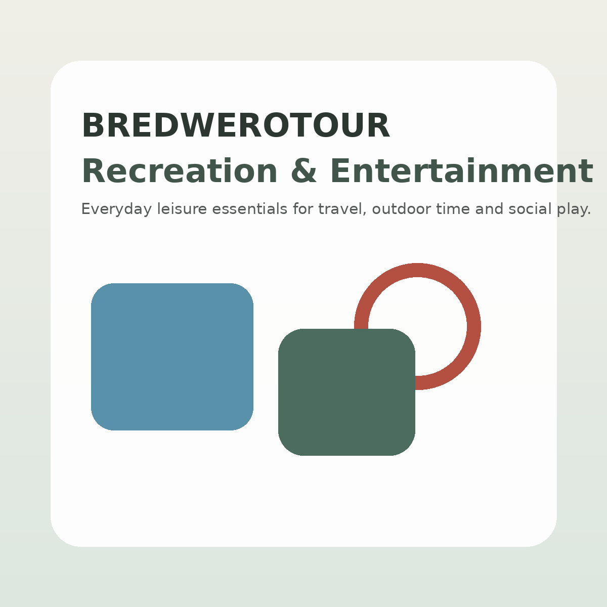 Bredwerotour recreation and entertainment