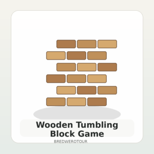Wooden Tumbling Block Game product image